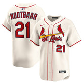 Lars Nootbaar St. Louis Cardinals Alternate 2 Limited Jersey - Cream | Nike