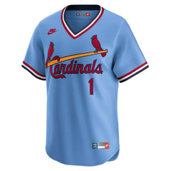 Ozzie Smith St. Louis Cardinals Throwback Cooperstown Collection Limited Jersey - Blue | Nike