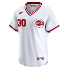 Ken Griffey Cincinnati Reds Throwback Cooperstown Collection Limited Jersey - White | Nike