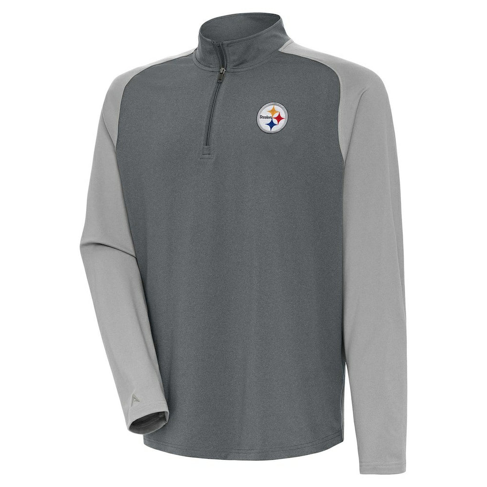 NFL Pittsburgh Steelers Antigua Dauntless Quarter-Zip Top