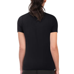Miami Marlins G-III 4Her by Carl Banks Women's Super-Slim Fit Lightweight Flowers Graphic T-Shirt - Black
