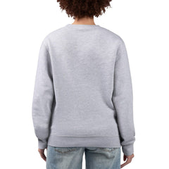 Boston Red Sox G-III 4Her by Carl Banks Women's Flowers Graphic Pullover Sweatshirt - Heather Gray