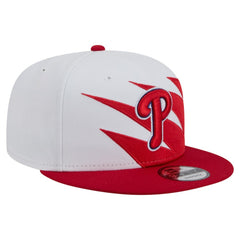 Philadelphia Phillies Jagged 9FIFTY Snapback Hat - Red/White | New Era