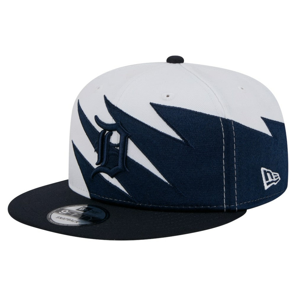 Detroit Tigers Jagged 9FIFTY Snapback Hat - Navy/White | New Era