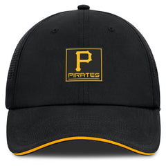 Pittsburgh Pirates Level Up Driver Adjustable Hat - Black