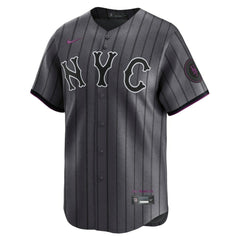 Francisco Lindor New York Mets City Connect Limited Jersey - Gray | Nike