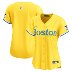 Boston Red Sox Women's City Connect Limited Jersey - Yellow | Nike