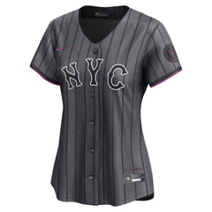 New York Mets Women's City Connect Limited Jersey - Gray | Nike