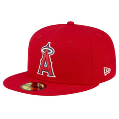 Los Angeles Angels Game Authentic Collection On Field 59FIFTY Fitted Hat - Red | New Era