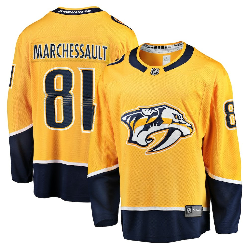 Jonathan Marchessault Nashville Predators Fanatics Home Premier Breakaway Player Jersey