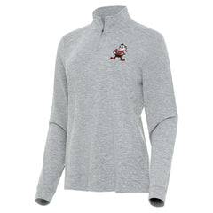 NFL Cleveland Browns Antigua Women's Mentor Quarter-Zip Jacket