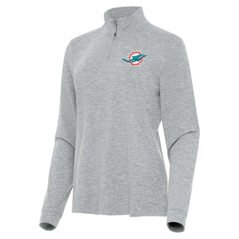 NFL Miami Dolphins Antigua Women's Mentor Quarter-Zip Jacket