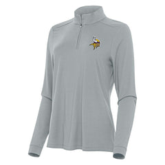 NFL Minnesota Vikings Antigua Women's Intent Quarter-Zip Sweatshirt