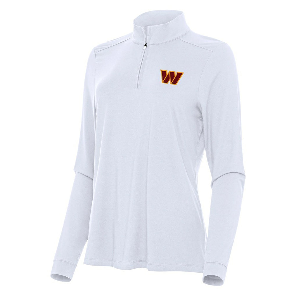 NFL Washington Commanders Antigua Women's Intent Quarter-Zip Sweatshirt