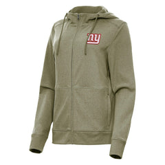 NFL New York Giants Antigua Women's Seeker Full-Zip Hoodie Jacket