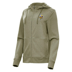 NFL Minnesota Vikings Antigua Women's Seeker Full-Zip Hoodie Jacket