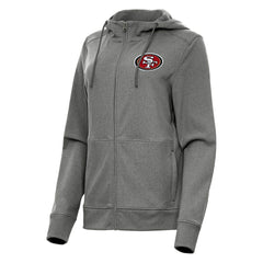 NFL San Francisco 49ers Antigua Women's Seeker Full-Zip Hoodie Jacket