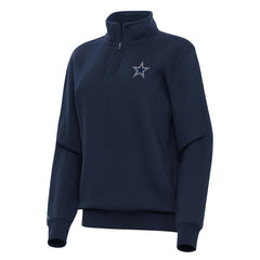 NFL Dallas Cowboys Antigua Women's Victory Quarter-Zip Top