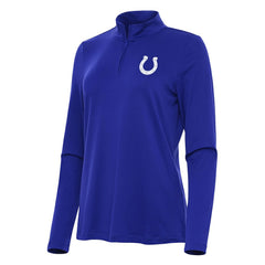 NFL Indianapolis Colts Antigua Women's Reprocess Quarter-Zip Top
