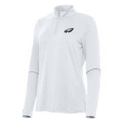 NFL Philadelphia Eagles Antigua Women's Reprocess Quarter-Zip Top