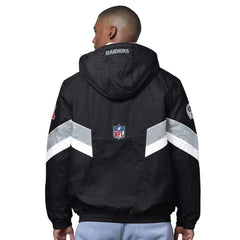 NFL Las Vegas Raiders OVO x Starter Sideline Full-Snap Puffer Jacket