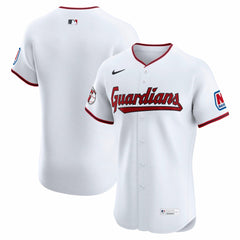 Cleveland Guardians Home Elite Jersey - White | Nike