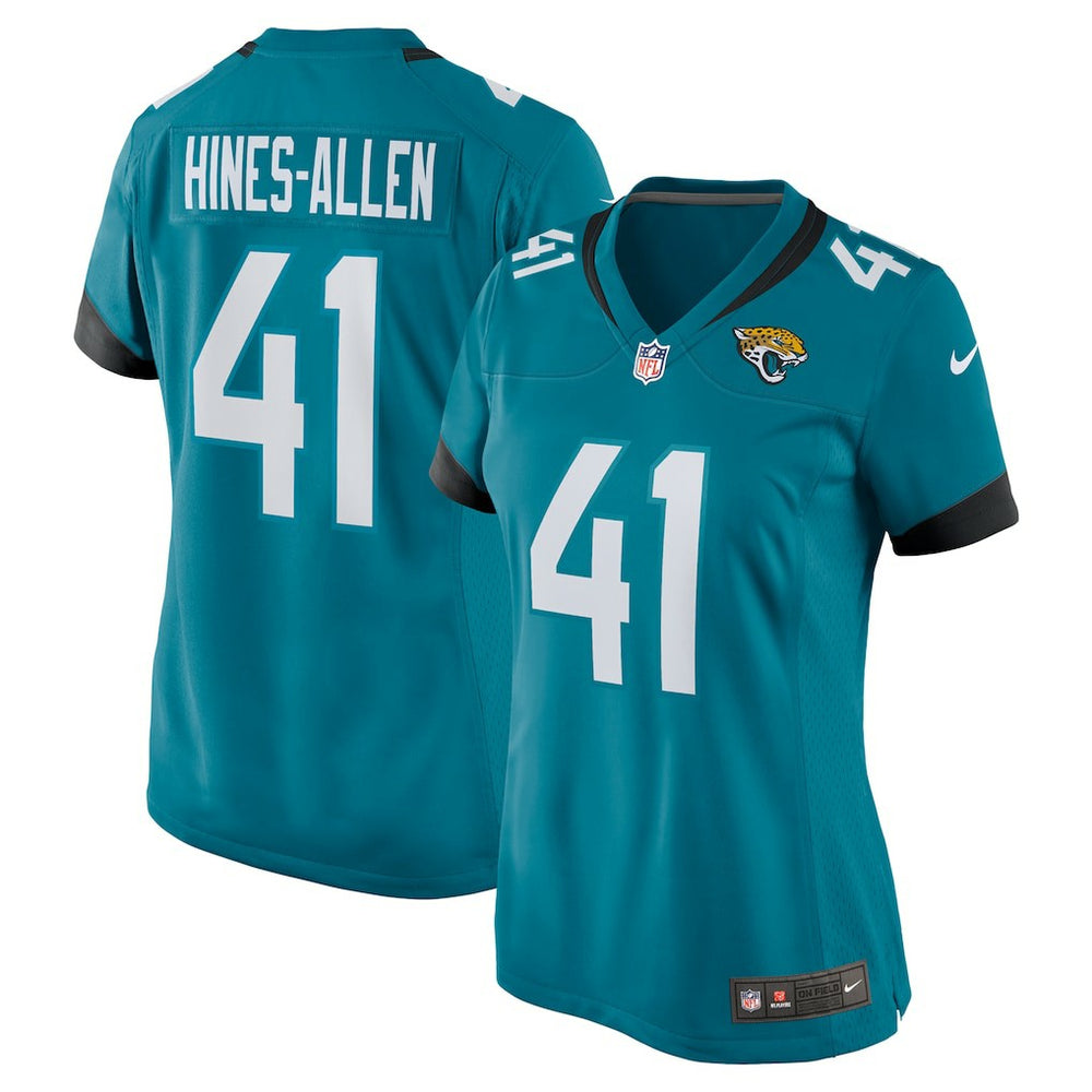 NFL Jacksonville Jaguars Josh Hines-Allen Women's Player Game Jersey