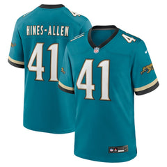 NFL Jacksonville Jaguars Josh Hines-Allen Prowler Throwback Player Game Jersey