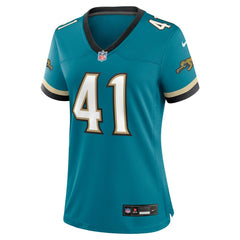 NFL Jacksonville Jaguars Josh Hines-Allen Women's Prowler Throwback Game Jersey