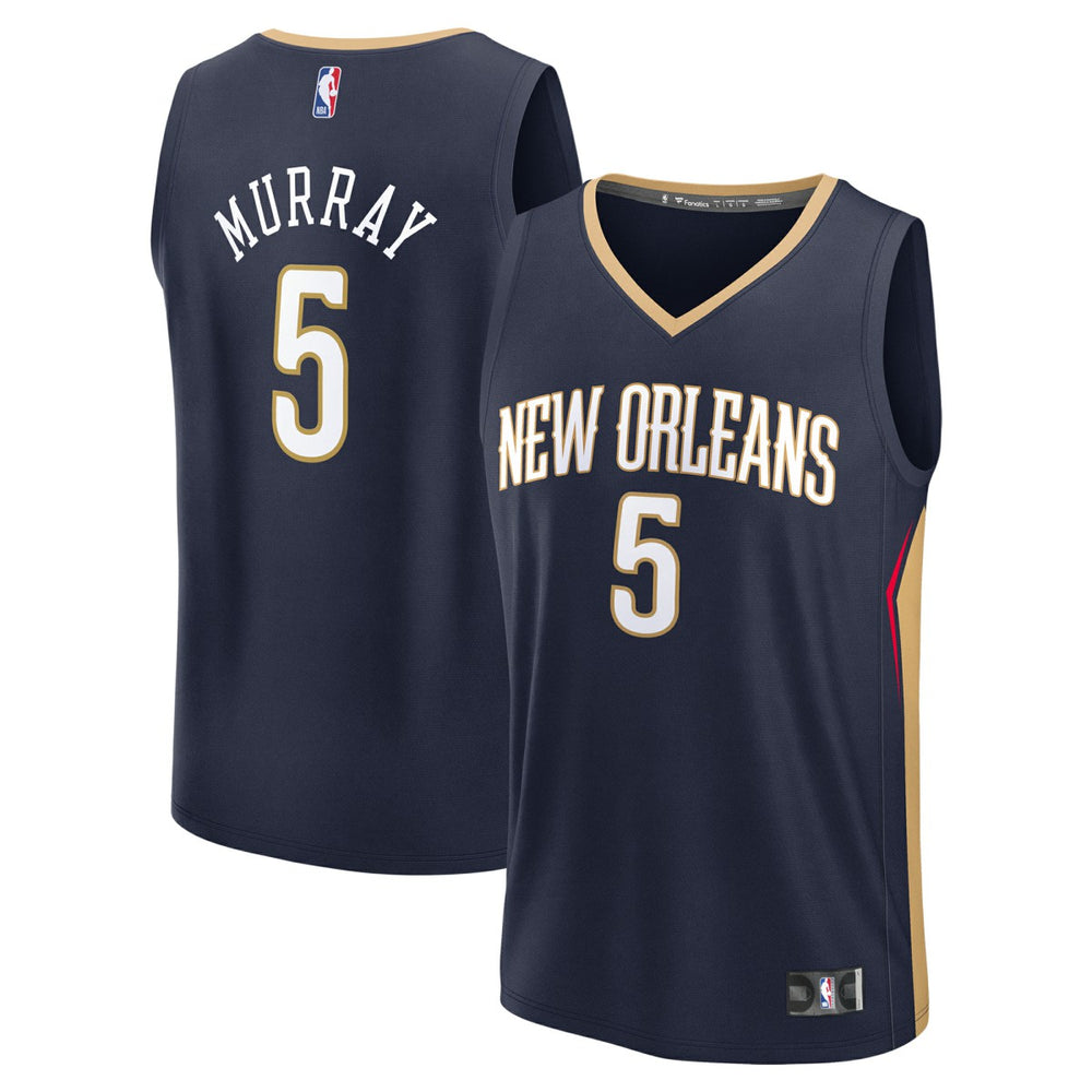 Dejounte Murray New Orleans Pelicans Fast Break Replica Player Jersey - Icon Edition - Navy | Fanatics outlet
