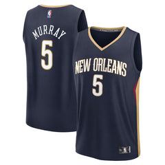 Dejounte Murray New Orleans Pelicans Fast Break Replica Player Jersey - Icon Edition - Navy | Fanatics outlet