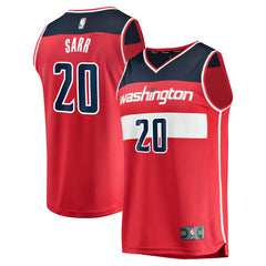 Alexandre Sarr Washington Wizards Fast Break Replica Player Jersey - Icon Edition - Red | Fanatics on sale
