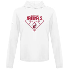 Washington Nationals Levelwear Anthem Home Field Pullover Hoodie - White
