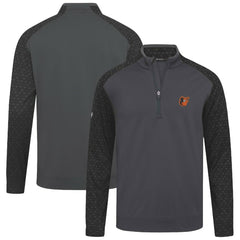 Baltimore Orioles Levelwear Aztec Insignia 2.0 Quarter-Zip Pullover Top - Charcoal