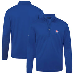 Chicago Cubs Levelwear Heron Insignia 2.0 Quarter-Zip Jacket - Royal