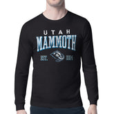 Utah Mammoth Starter Retro Graphic Long Sleeve T-Shirt