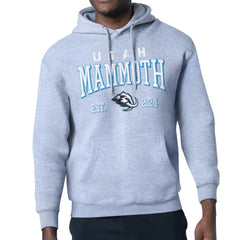 Utah Mammoth Starter Retro Graphic Fleece Pullover Hoodie