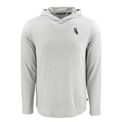 Chicago White Sox Cutter & Buck Coastline Epic Comfort Recycled Eco Hoodie Long Sleeve T-Shirt - Gray