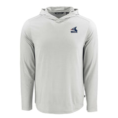 Chicago White Sox Cutter & Buck Coastline Epic Comfort Recycled Eco Hoodie Long Sleeve T-Shirt - Gray