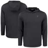 Miami Marlins Cutter & Buck Coastline Epic Comfort Recycled Eco Hoodie Long Sleeve T-Shirt - Black