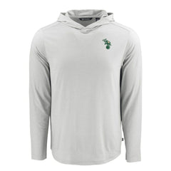 Athletics Cutter & Buck Coastline Epic Comfort Recycled Eco Hoodie Long Sleeve T-Shirt - Gray