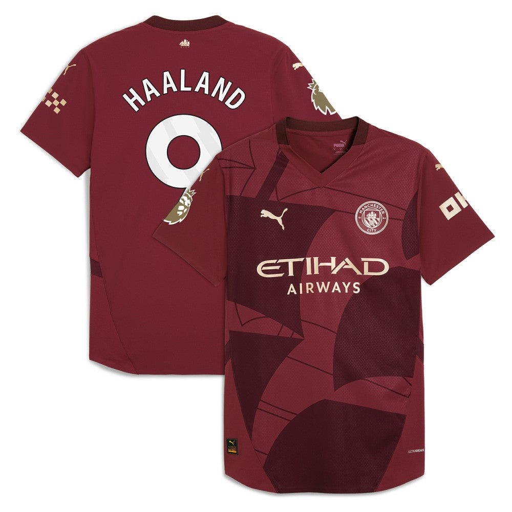 Erling Haaland Manchester City 2024/25 Third Player Jersey / Soccer Online
