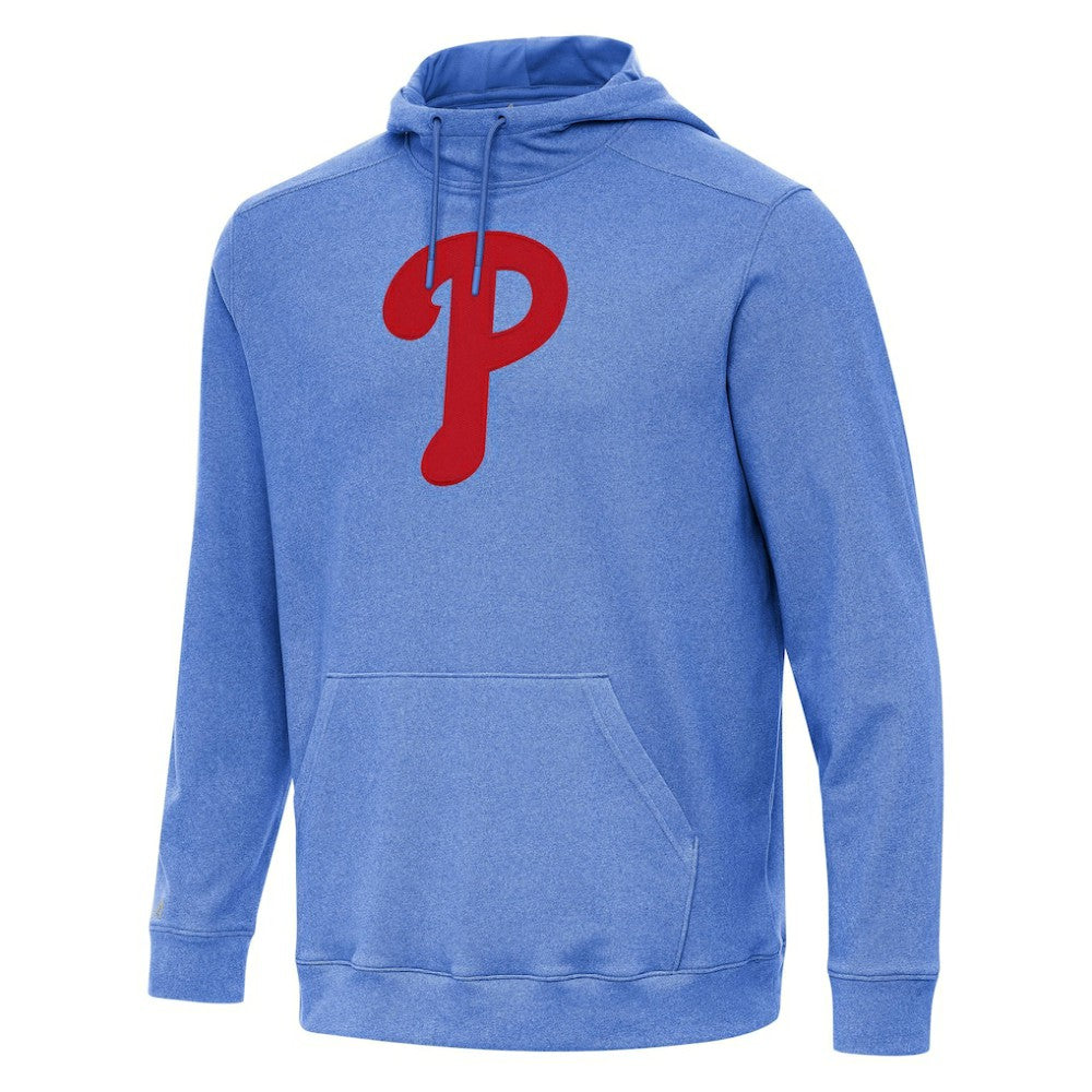 Philadelphia Phillies Antigua Cloud Pullover Hoodie - Heather Royal