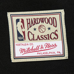 Golden State Warriors Women's Hardwood Classics Cropped Pullover Hoodie sale - Black | Mitchell & Ness online