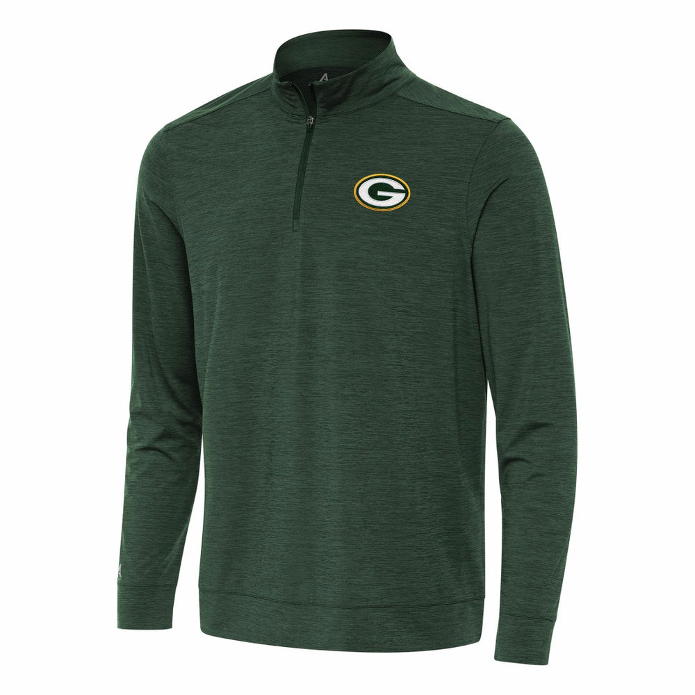 NFL Green Bay Packers Antigua Bright Quarter-Zip Top