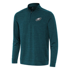 NFL Philadelphia Eagles Antigua Bright Quarter-Zip Top