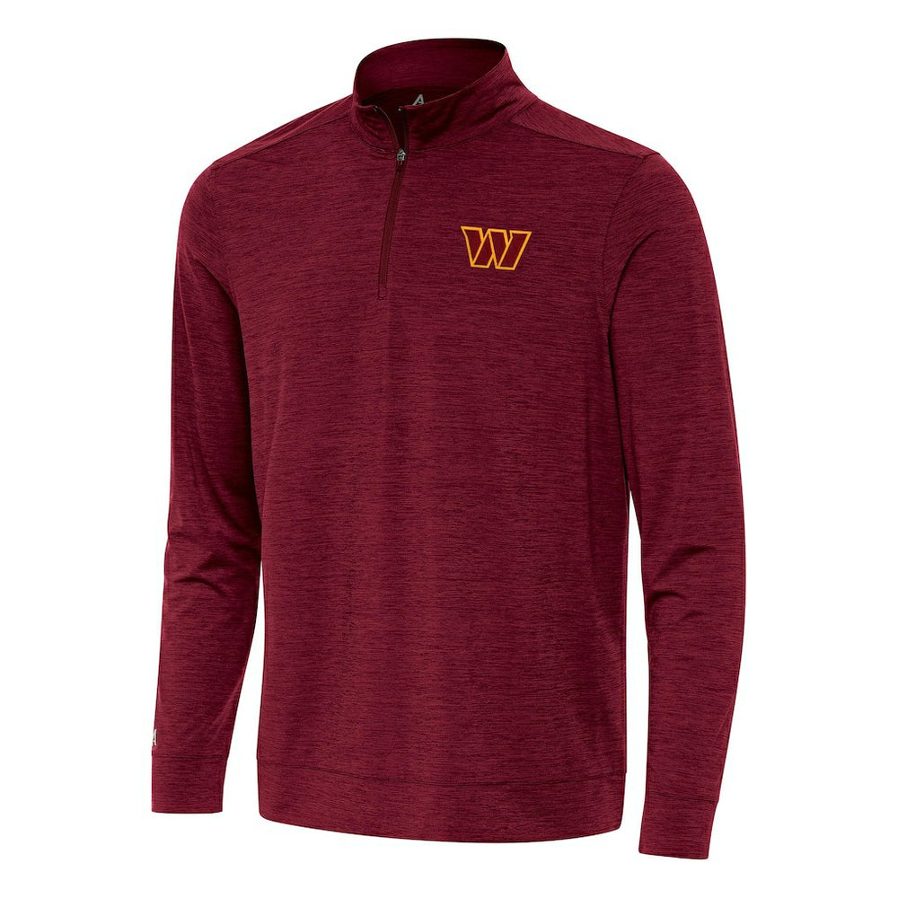 NFL Washington Commanders Antigua Bright Quarter-Zip Top