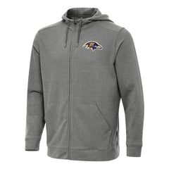 NFL Baltimore Ravens Antigua Effortless Full-Zip Hoodie