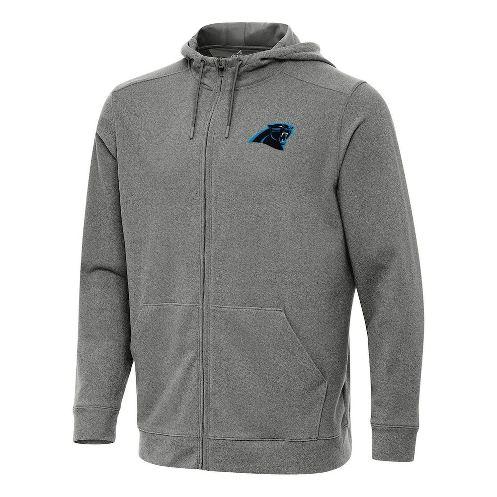 NFL Carolina Panthers Antigua Effortless Full-Zip Hoodie