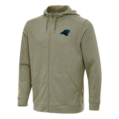 NFL Carolina Panthers Antigua Effortless Full-Zip Hoodie